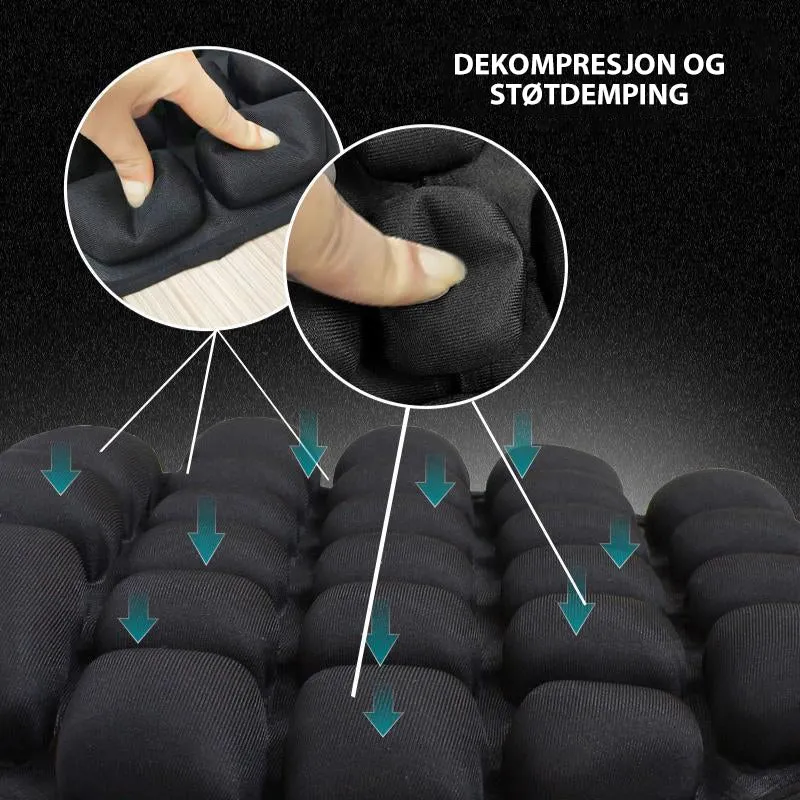 3d cushion for comfortable motorcycle rides