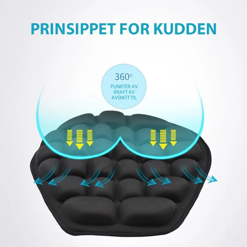 3d cushion for comfortable motorcycle rides