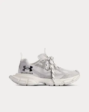 3XL Knit Polyeaster White / Black Low Top Sneakers