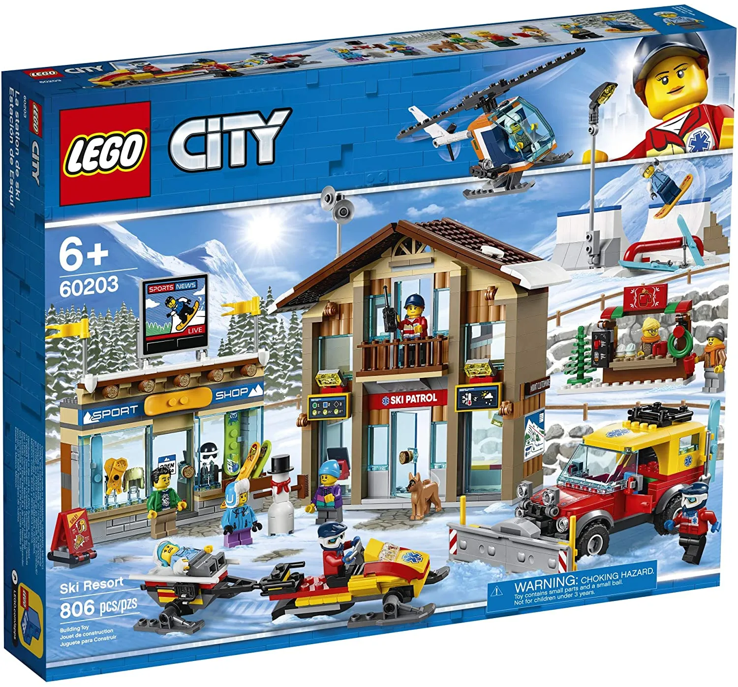 60203 LEGO® City Town Ski Resort