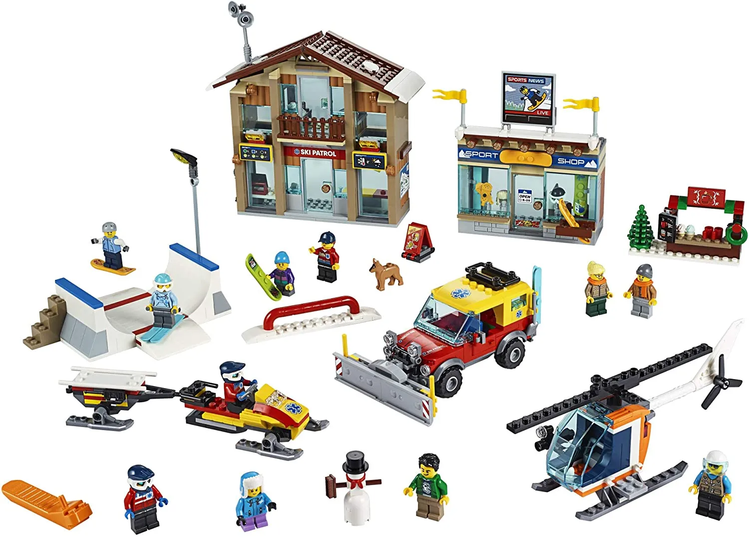 60203 LEGO® City Town Ski Resort
