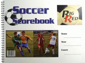 9.25" x 12" Soccer Scorebook