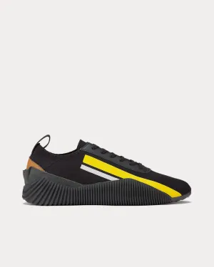 Acromount Knit Black / Vibrant Yellow Low Top Sneakers