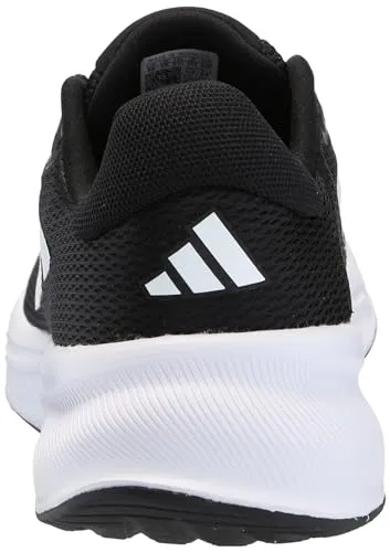 adidas Men's Response Running Sneaker, Black/White/Black, 9.5
