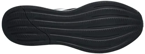 adidas Men's Response Running Sneaker, Black/White/Black, 9.5