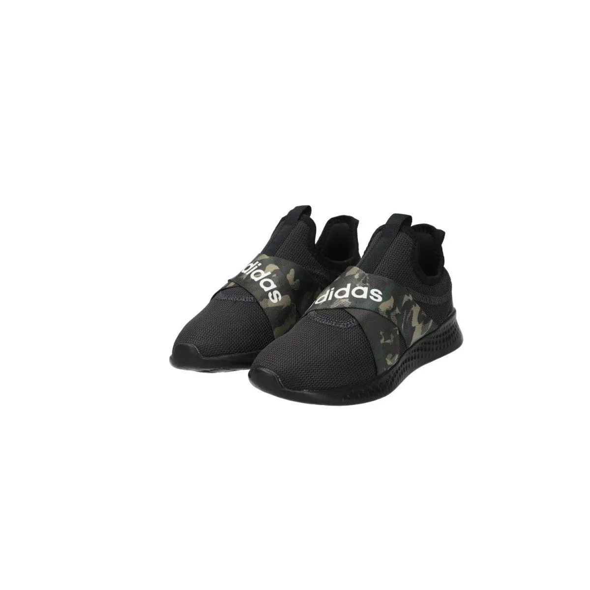 Adidas Puremotion Adapt Camo Low-Top Sneakers Fabric Black Colour For Women