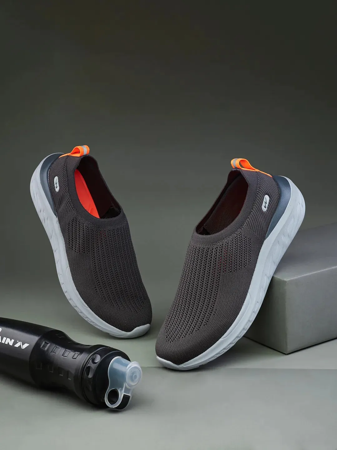 ANON Grey Men's Walking Shoes