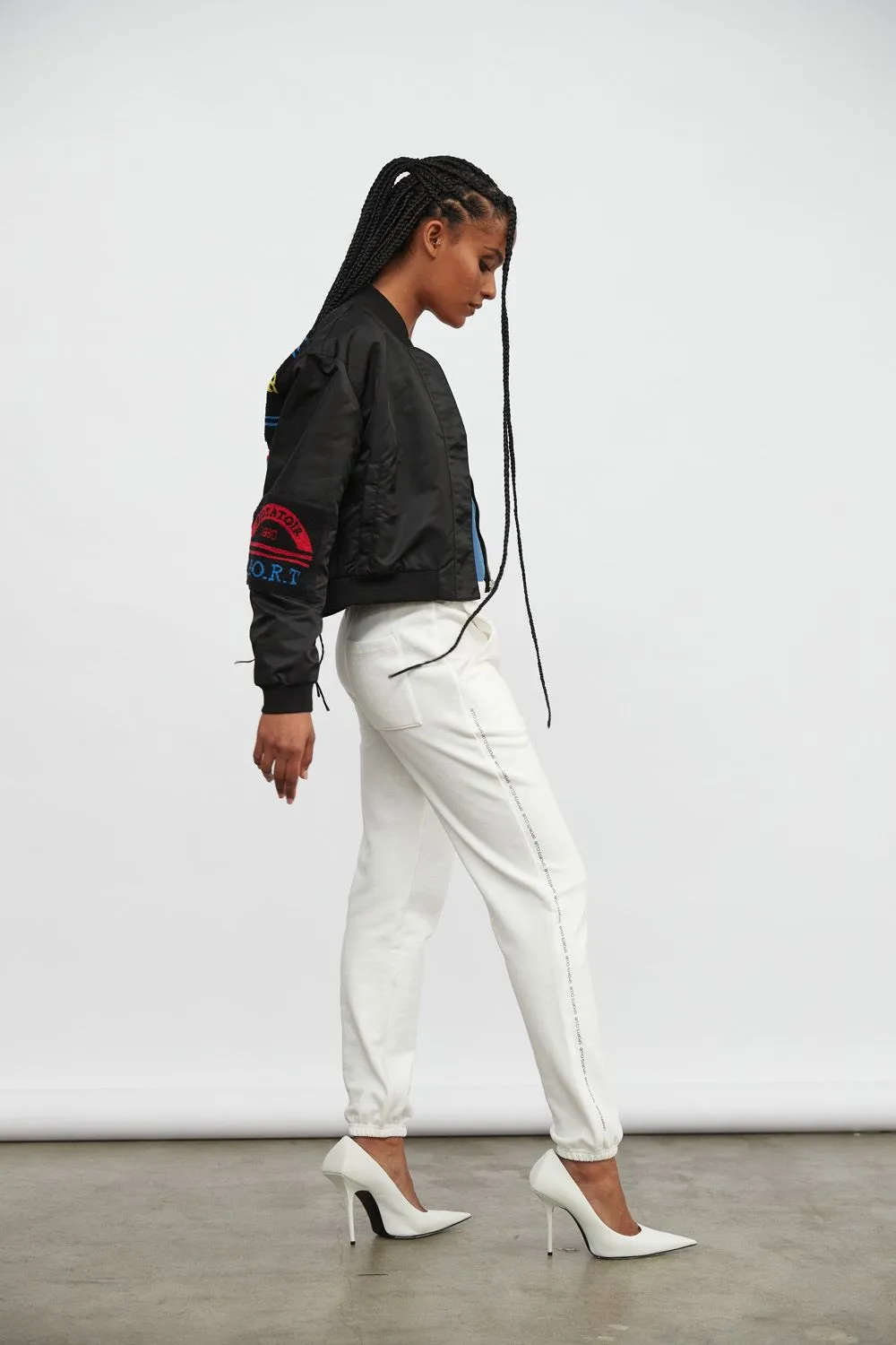 ATOIR SPORTS CLUB Womens The All Star Track Pants - White