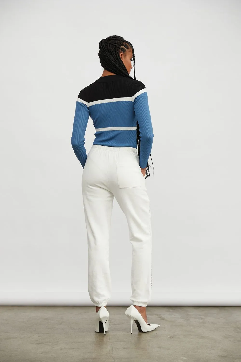 ATOIR SPORTS CLUB Womens The All Star Track Pants - White