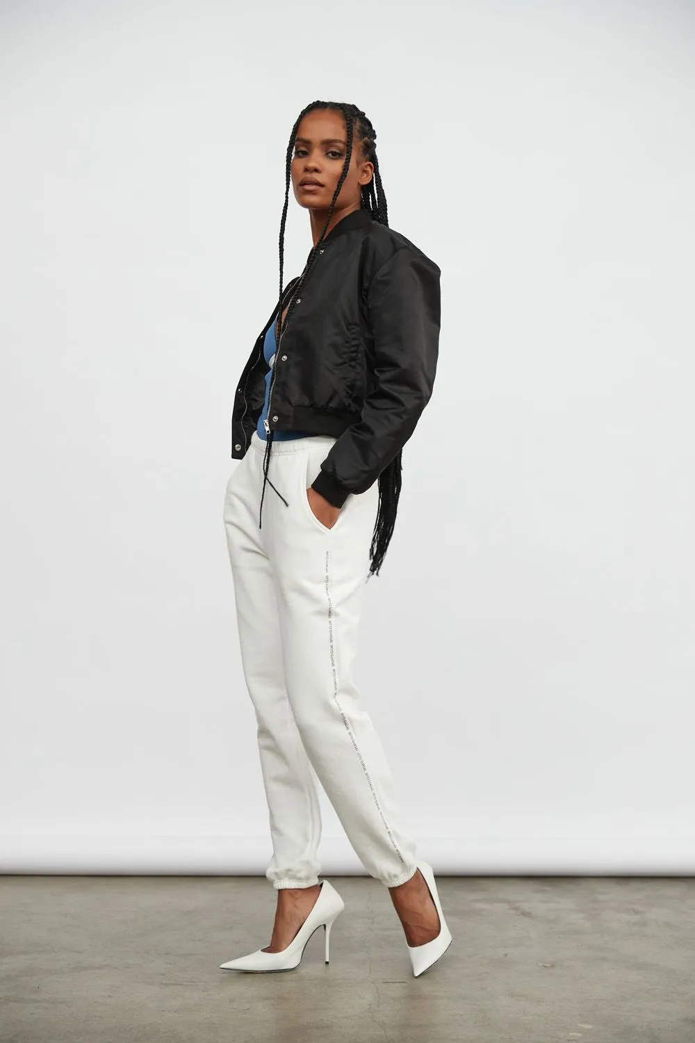 ATOIR SPORTS CLUB Womens The All Star Track Pants - White