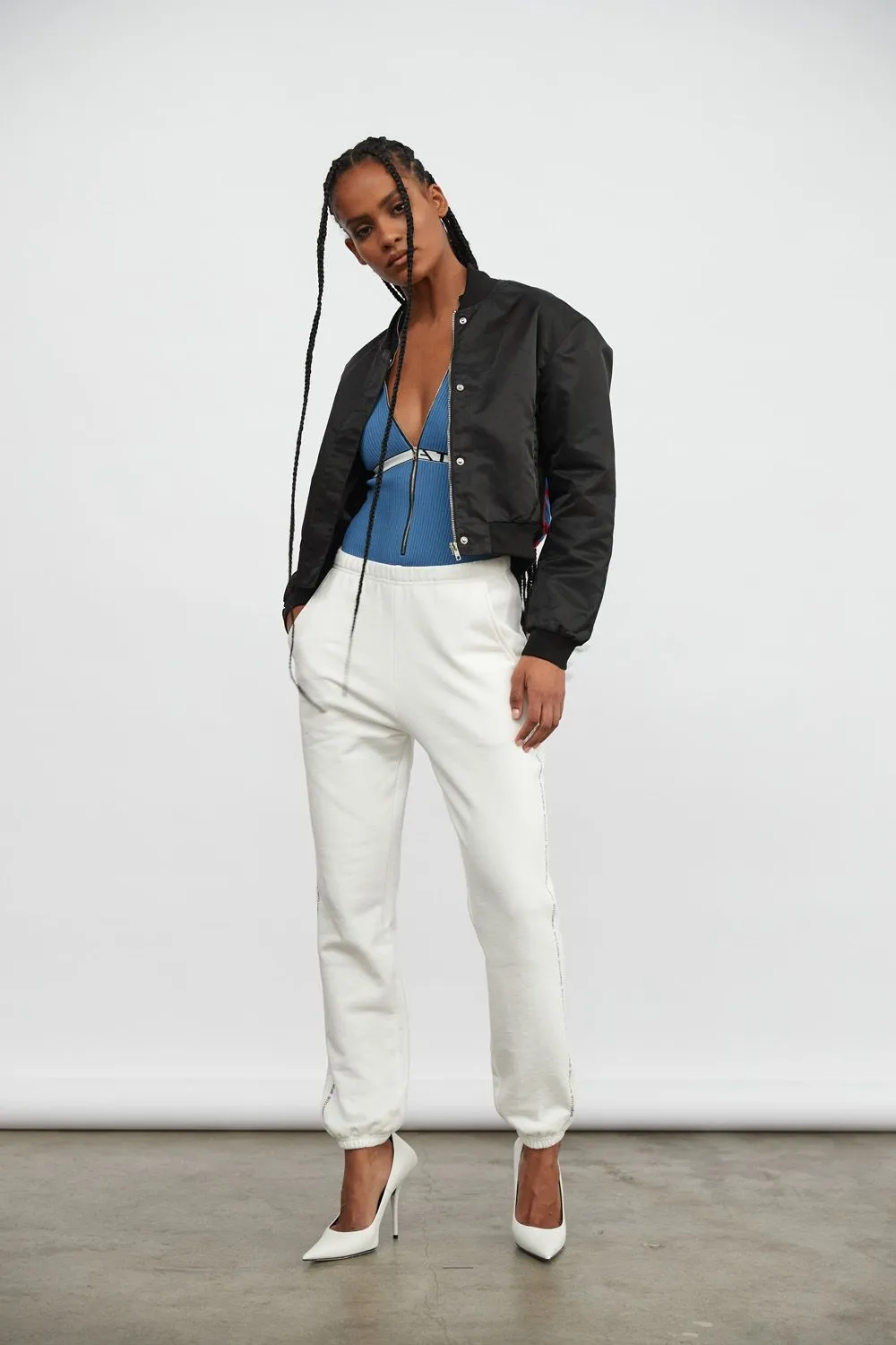 ATOIR SPORTS CLUB Womens The All Star Track Pants - White