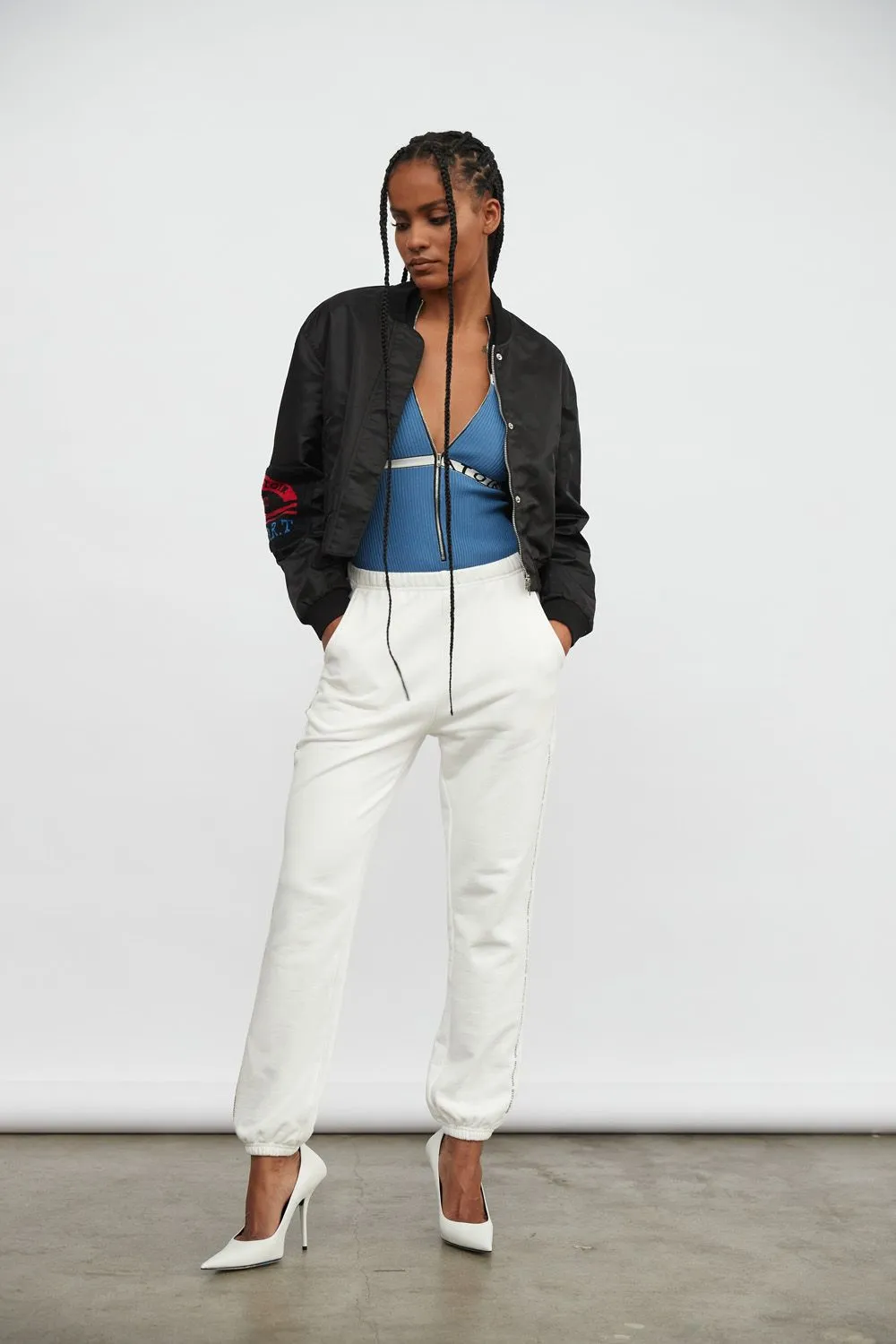 ATOIR SPORTS CLUB Womens The All Star Track Pants - White