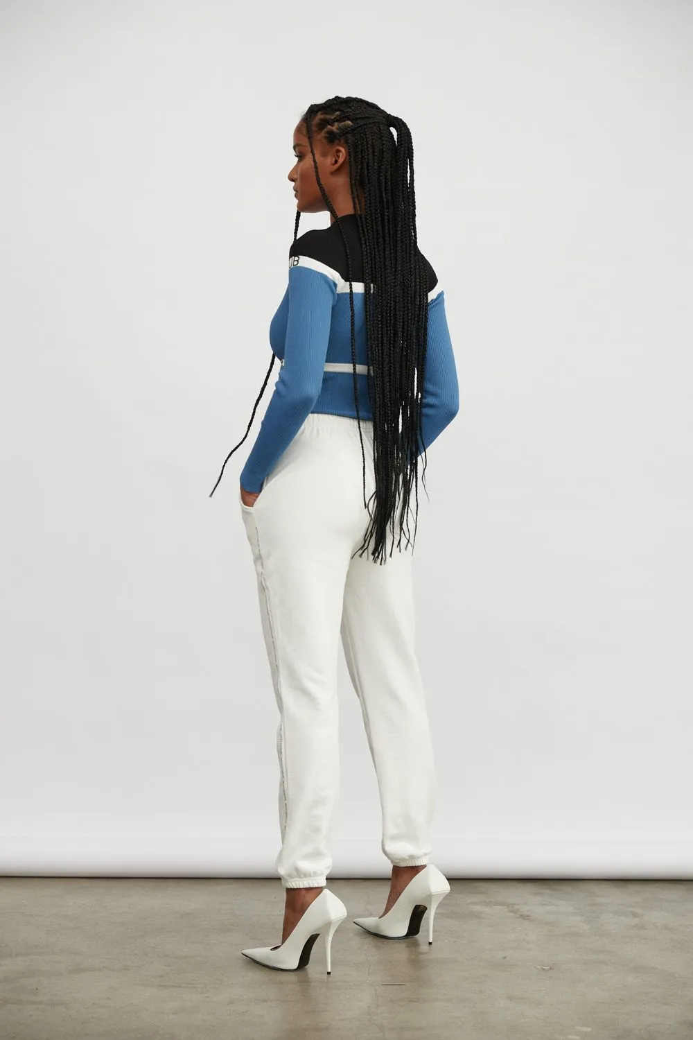 ATOIR SPORTS CLUB Womens The All Star Track Pants - White