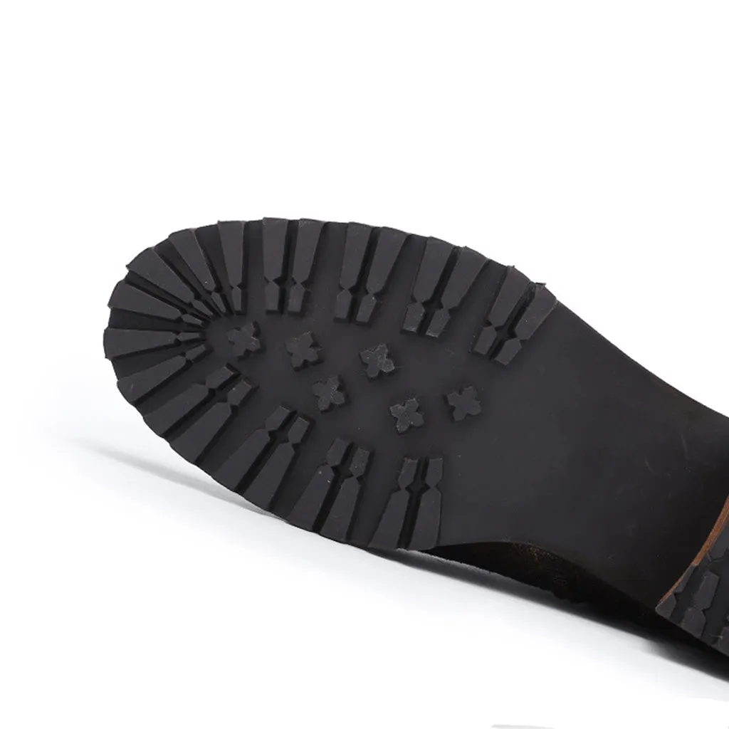 Autumn Winter Leather Retro Women's Ankle Boots | Gift Shoes