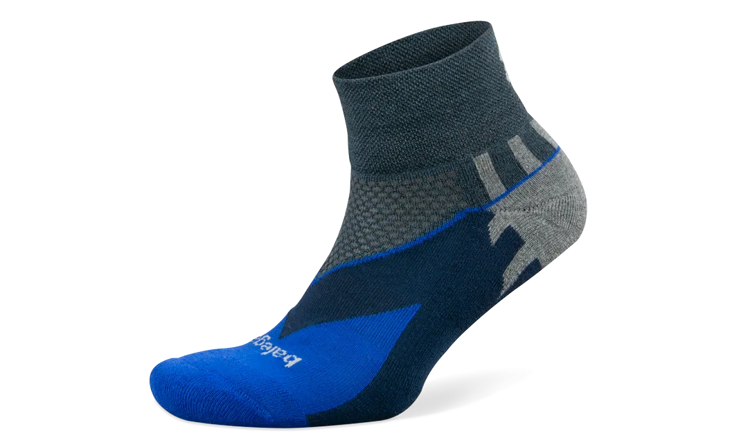 Balega Enduro Quarter - Charcoal/Cobalt