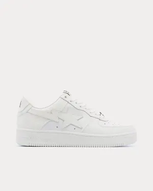 Bape Sta #9 White Low Top Sneakers
