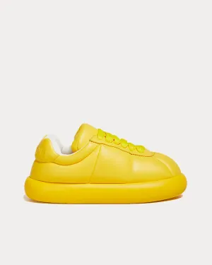 Bigfoot 2.0 Leather Yellow Low Top Sneakers