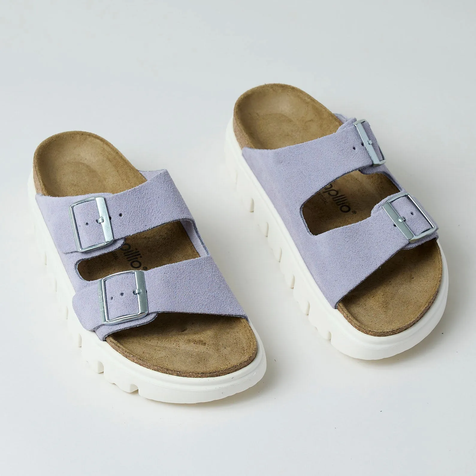 Birkenstock Two Strap Arizona Platform Sandals