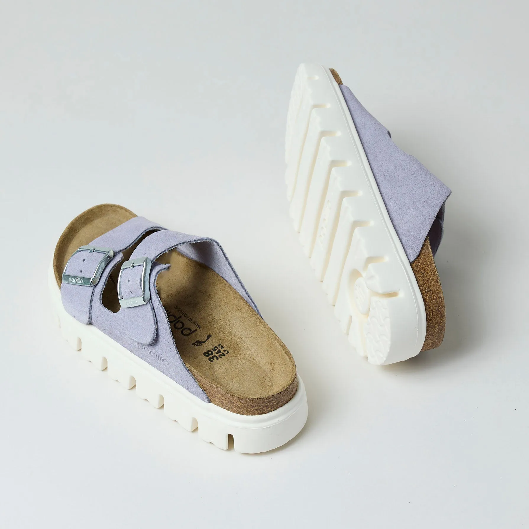 Birkenstock Two Strap Arizona Platform Sandals