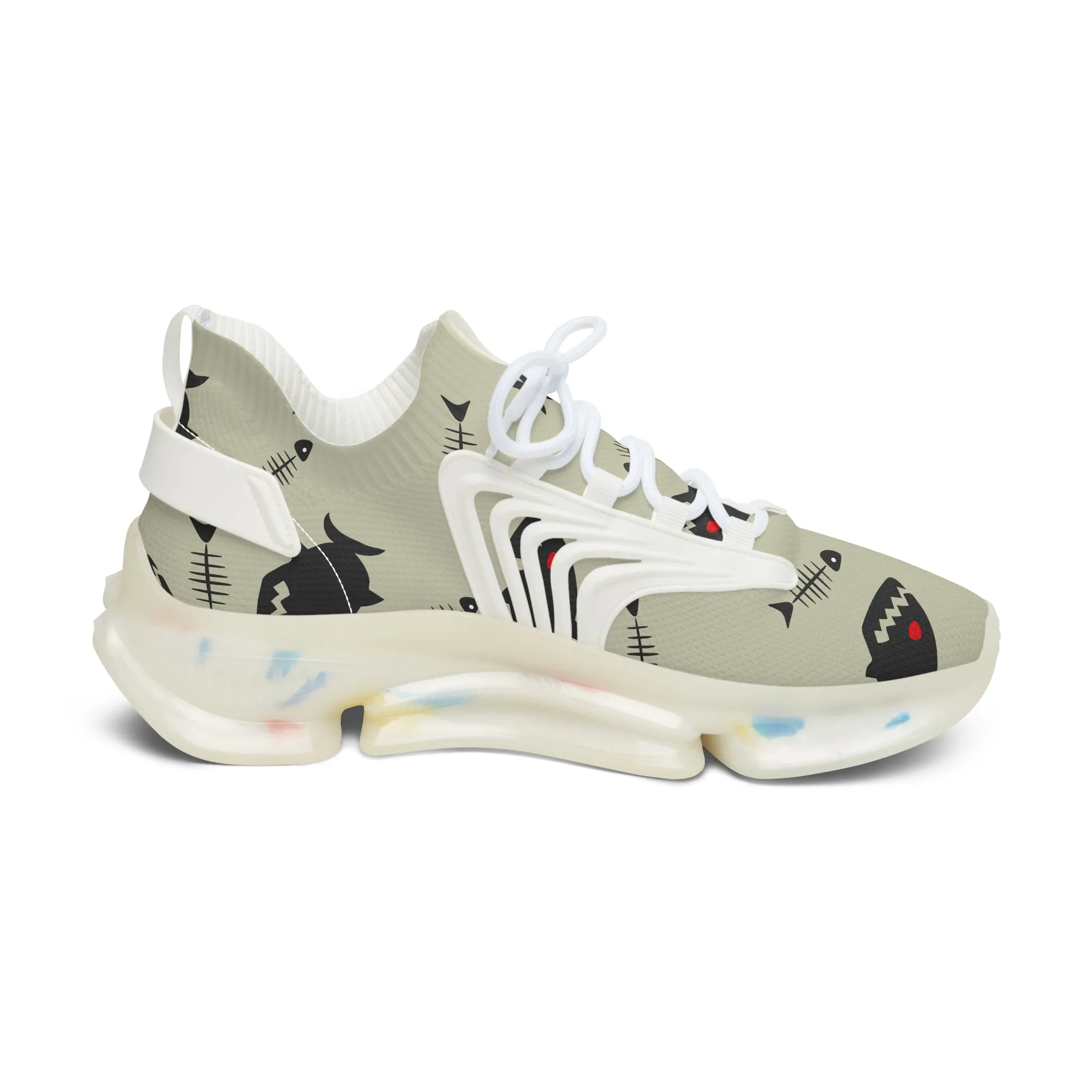 Black Piranha's Women's Mesh Sneakers