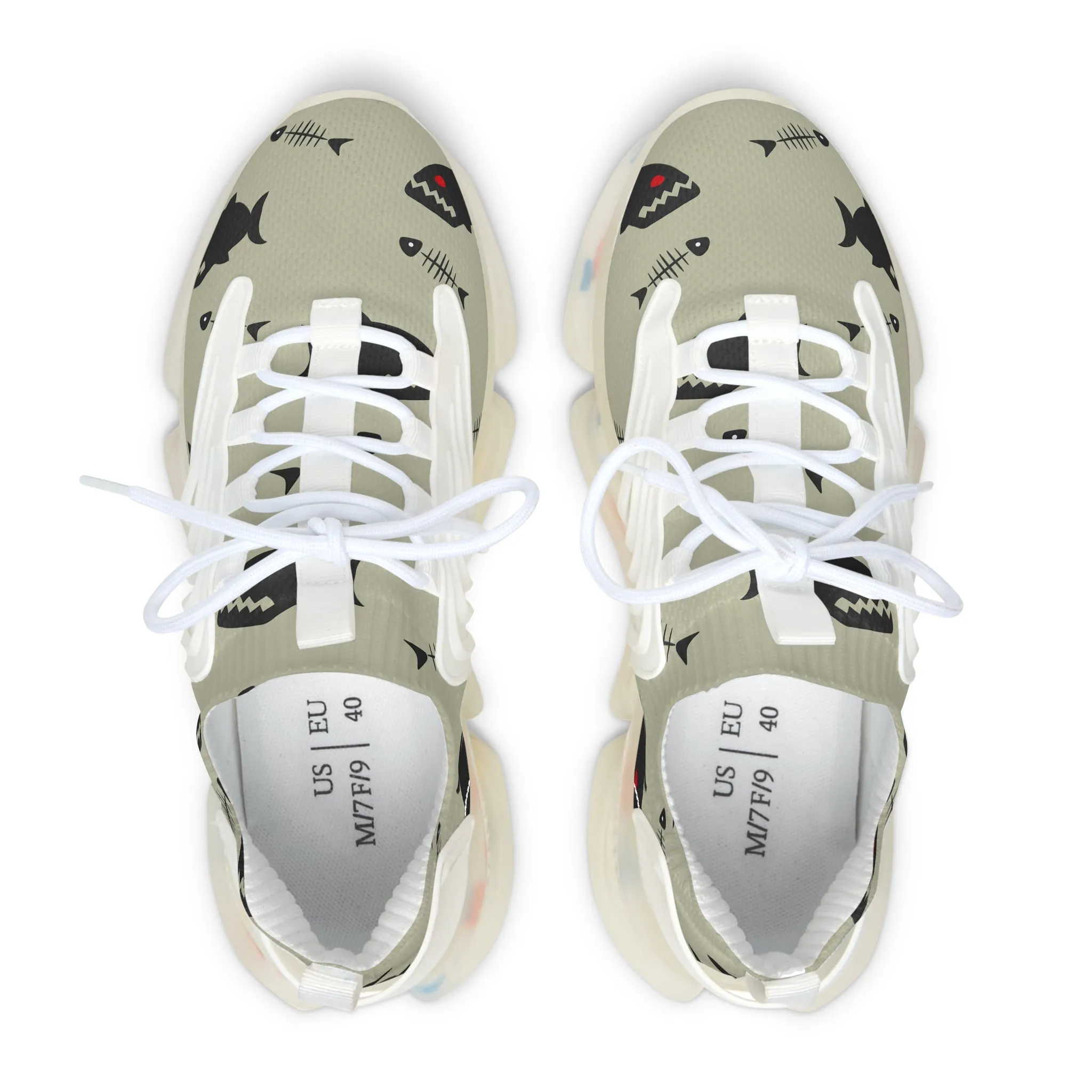 Black Piranha's Women's Mesh Sneakers