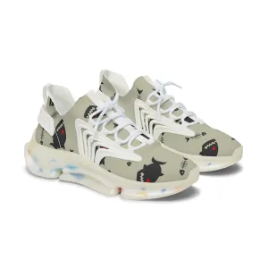 Black Piranha's Women's Mesh Sneakers