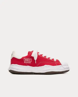 Blakey OG Sole Canvas Red / White Low Top Sneakers