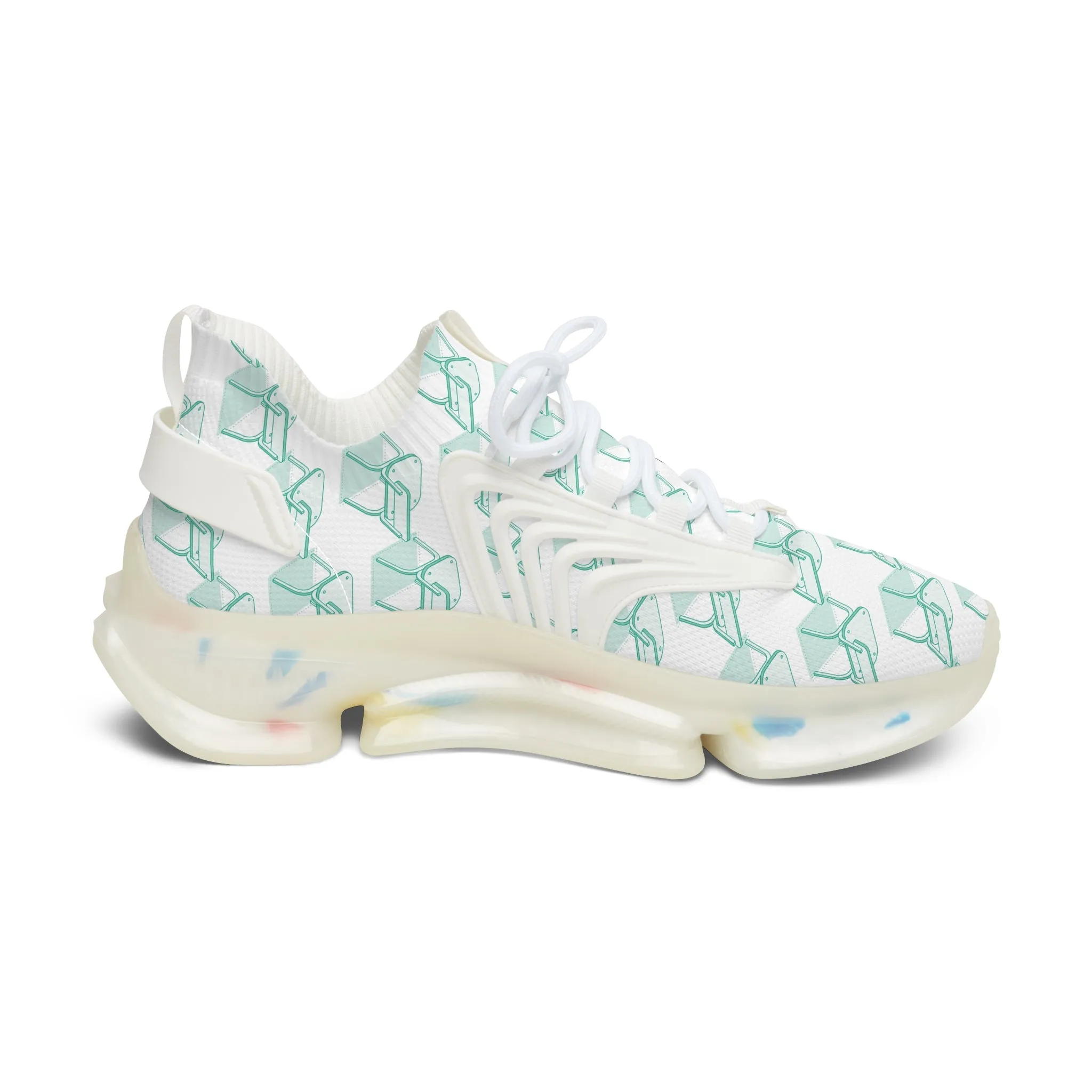 Blue Chairs Women's Mesh Sneakers