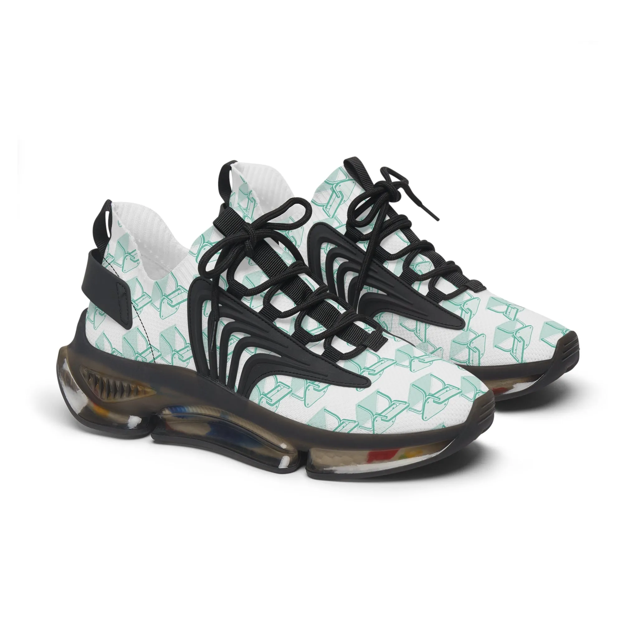 Blue Chairs Women's Mesh Sneakers
