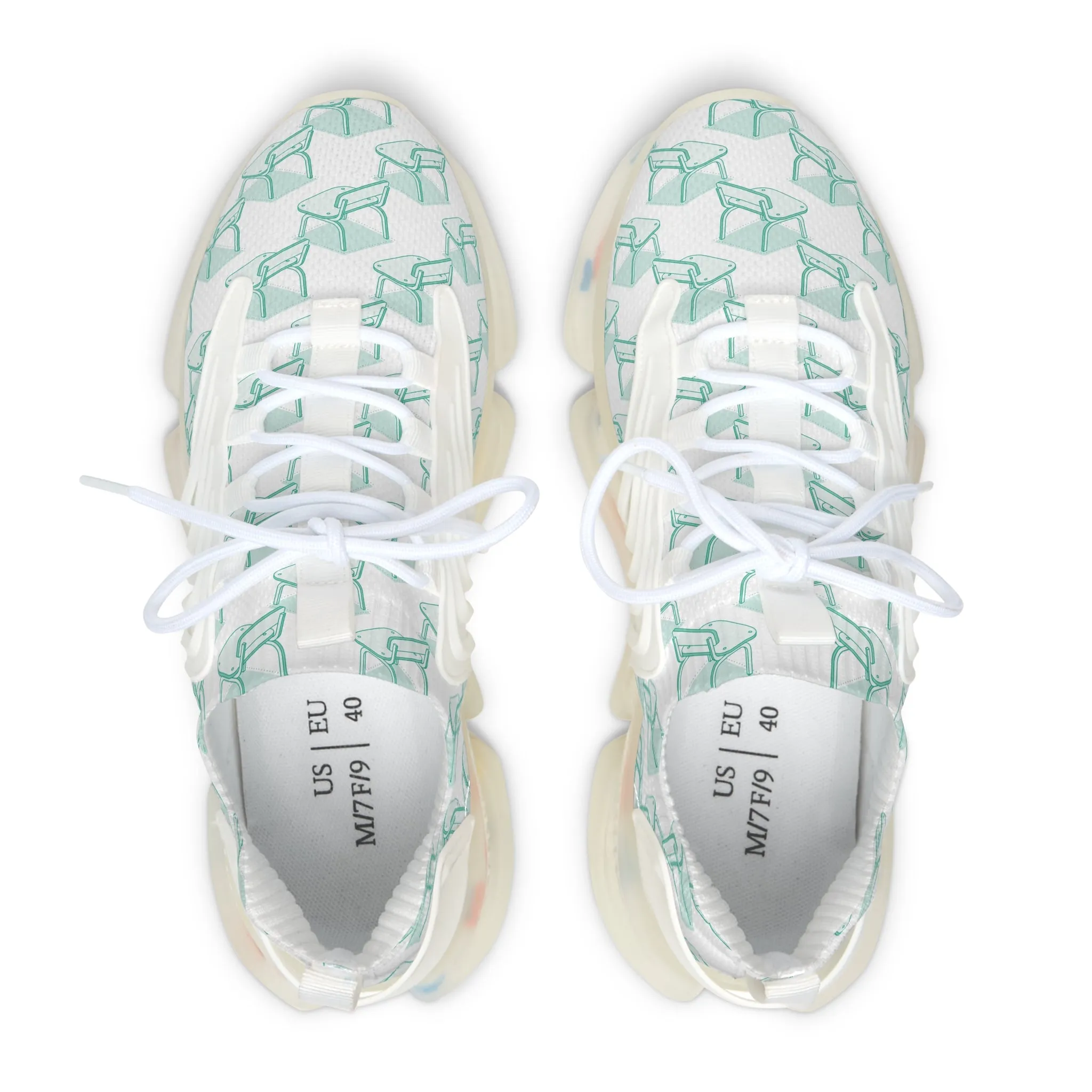Blue Chairs Women's Mesh Sneakers