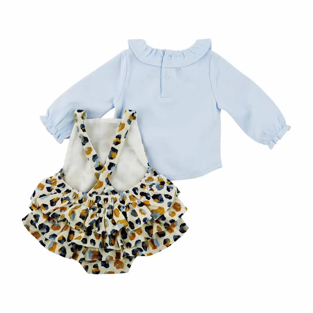 Blue Leopard Bubble by Mud Pie