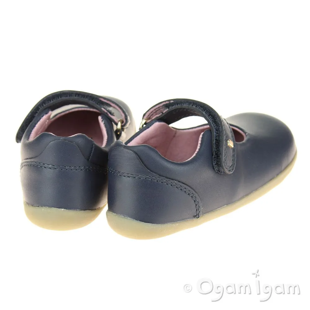 Bobux Delight Girls Navy Shoe
