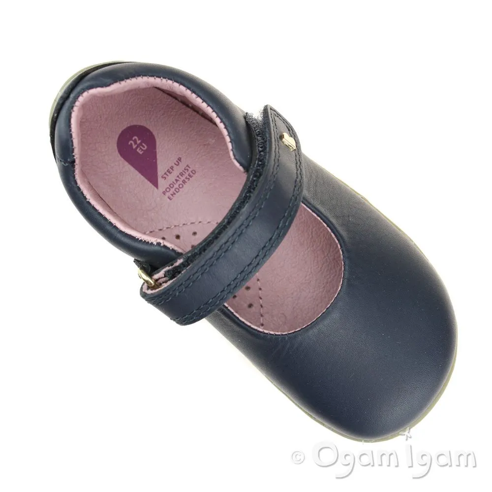 Bobux Delight Girls Navy Shoe