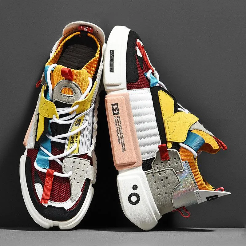 Breathable fashion couple sports shoes