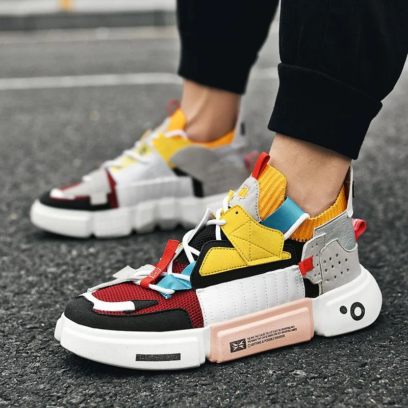 Breathable fashion couple sports shoes
