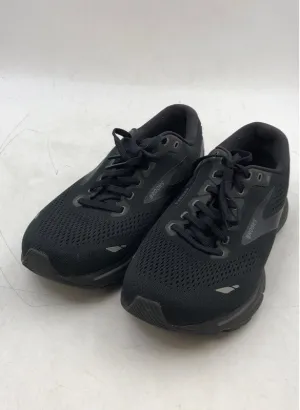 Brooks Women's Ghost 15 Black Athletic Shoes - Size 9.5