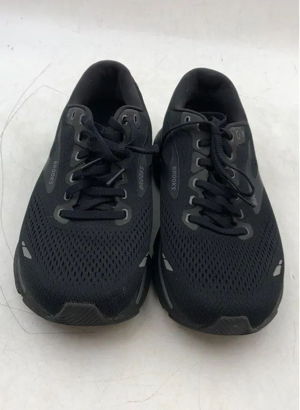 Brooks Women's Ghost 15 Black Athletic Shoes - Size 9.5