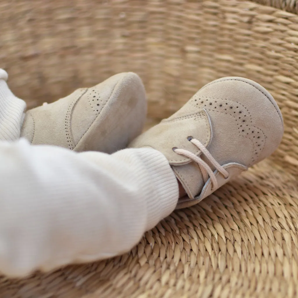 Camel Suede Shoes