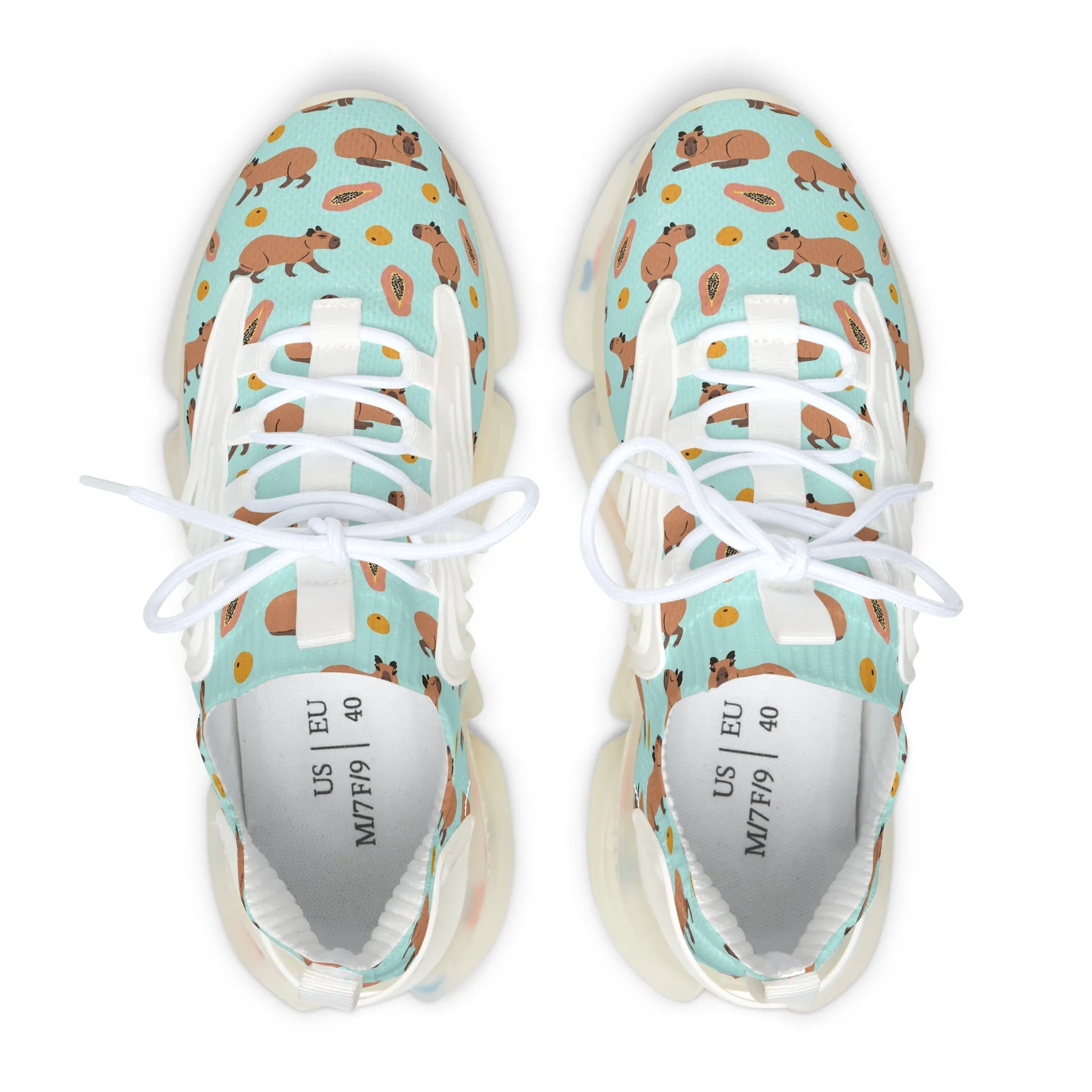 Capybara Animals Women's Mesh Sneakers