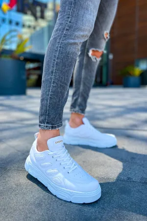 CH105 BT Full White Casual Men Sneakers Sports Shoes
