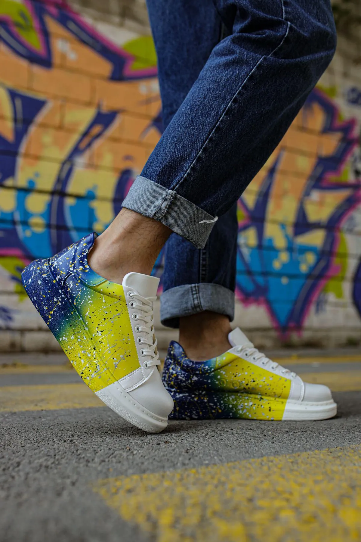 CH254 Men's Unisex Multi Color Casual Sneaker Sports Shoes