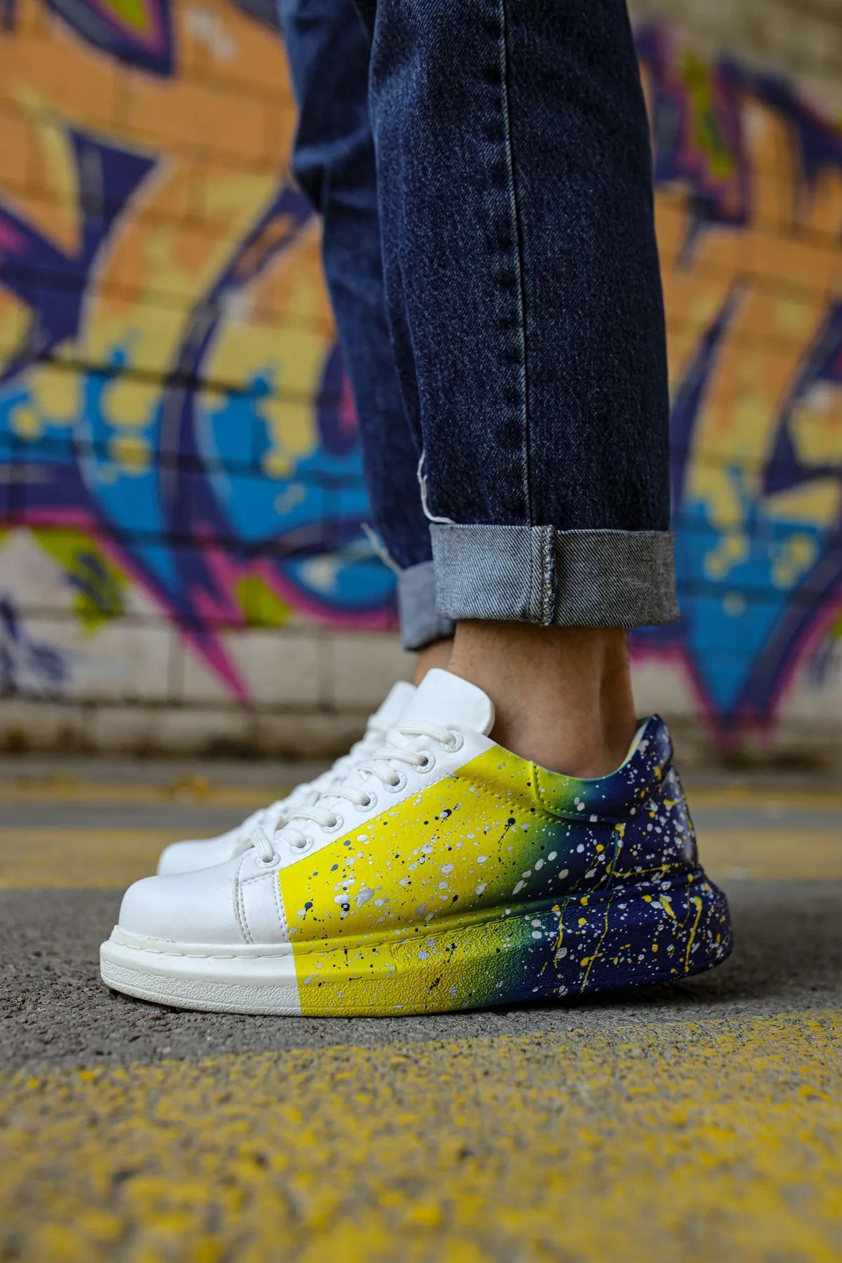 CH254 Men's Unisex Multi Color Casual Sneaker Sports Shoes