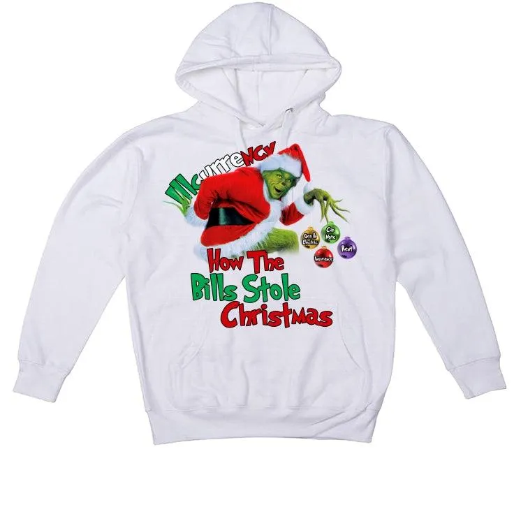 CHRISTMAS UGLY SWEATERS White T-Shirt (How the bills stole christmas)