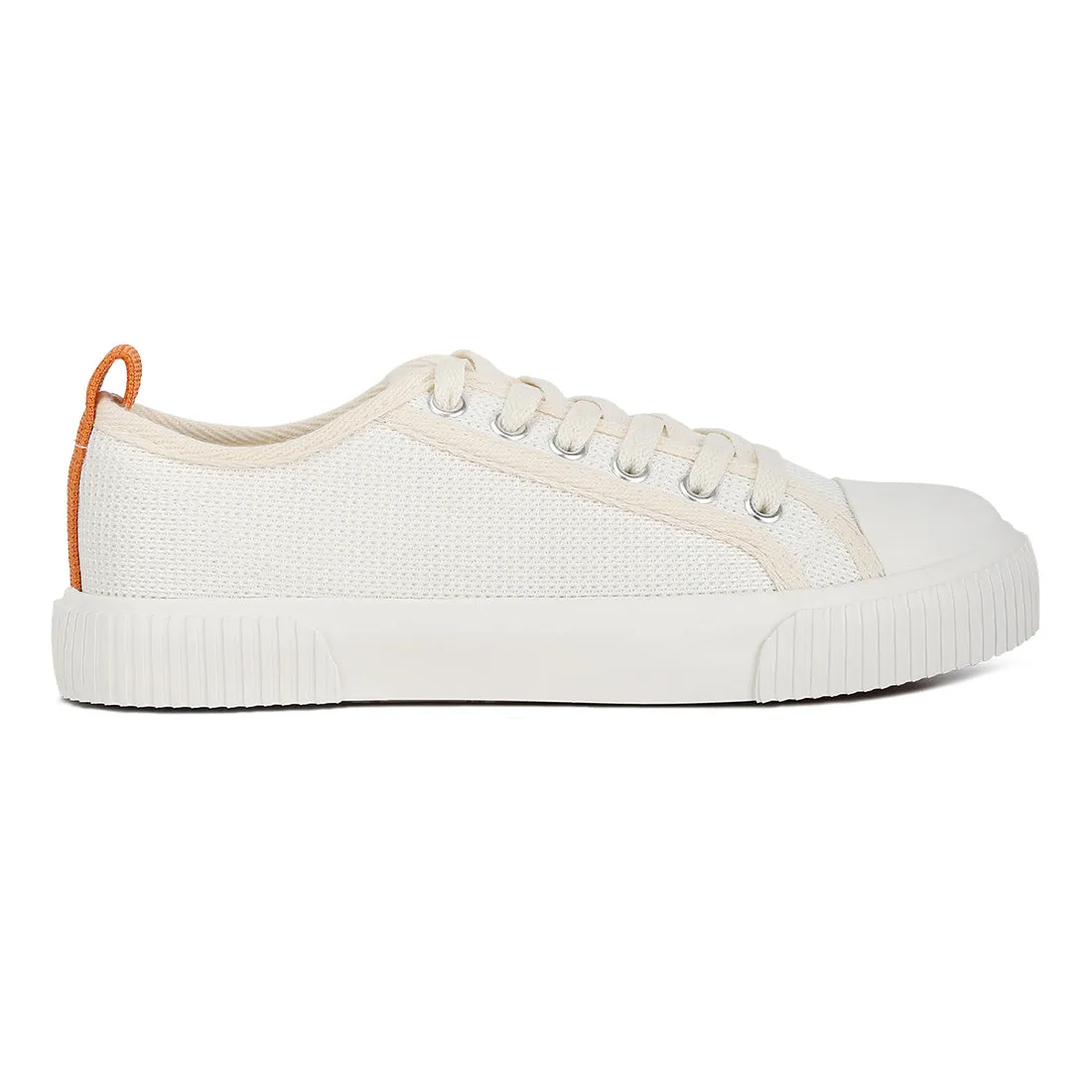 Chunky Sole Knitted Textile Sneakers