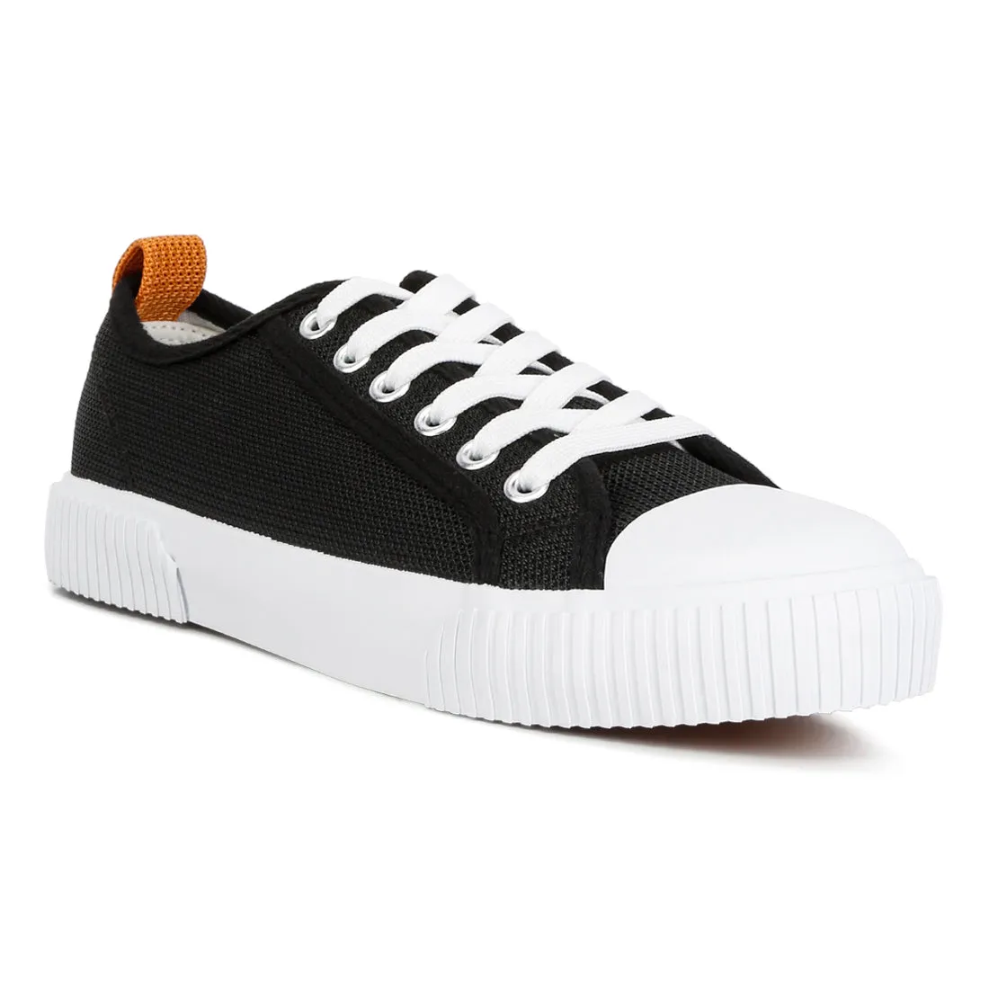 Chunky Sole Knitted Textile Sneakers
