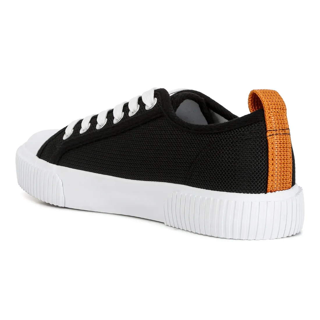 Chunky Sole Knitted Textile Sneakers