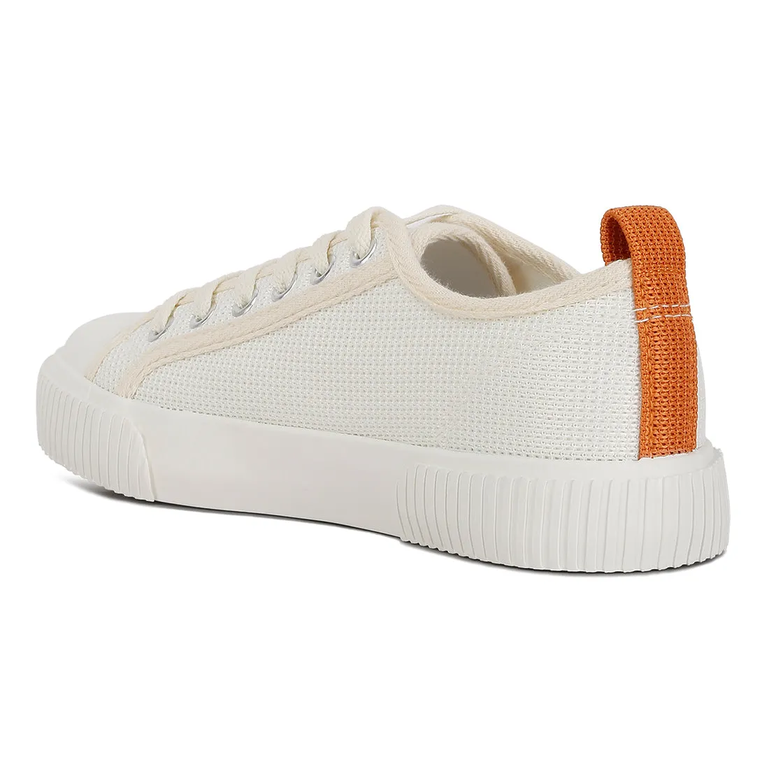 Chunky Sole Knitted Textile Sneakers