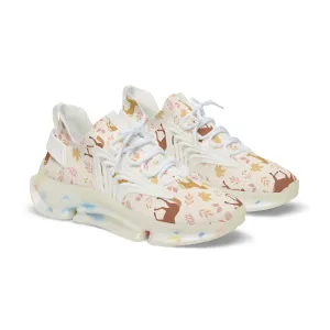 Colorful Horses Men's Mesh Sneakers