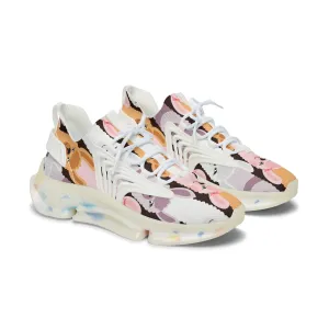 Colorful Llamas Women's Mesh Sneakers