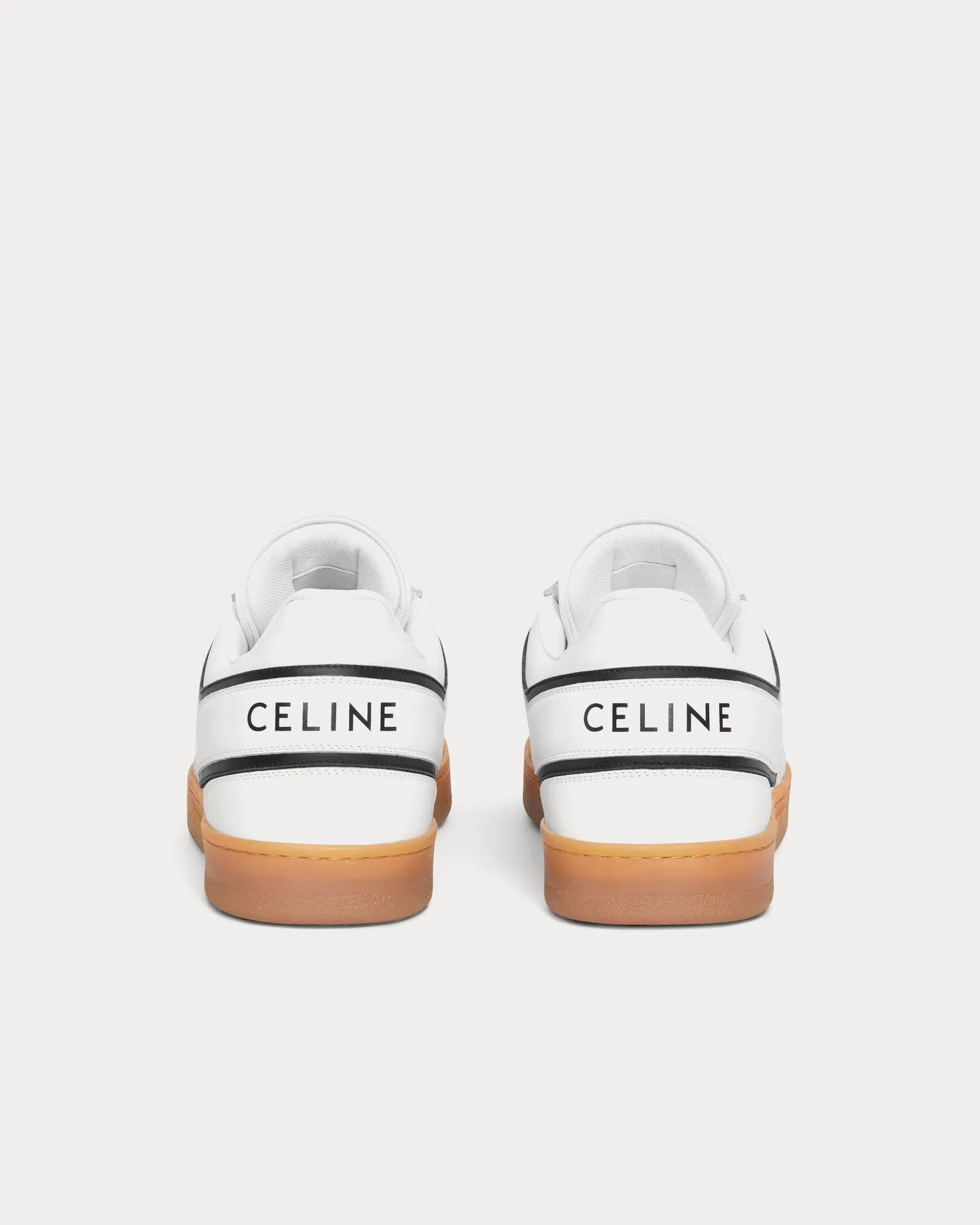 CT-10 Lace-Up Suede & Calfskin Optic White / Grey / Black / Beige Low Top Sneakers